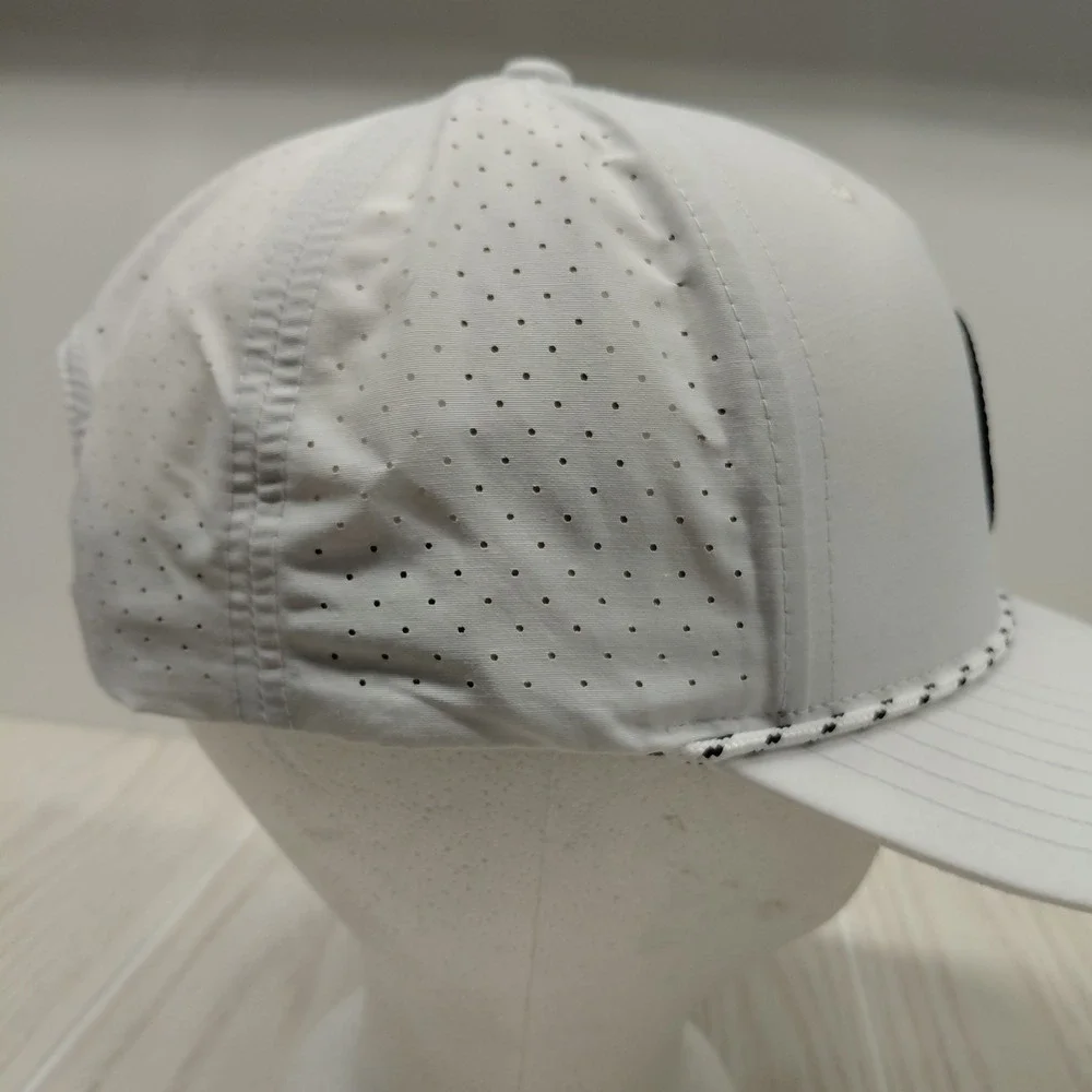 Basketball Dunk‎ Patch White Baseball Hat One Size Backstrap Richardson 355